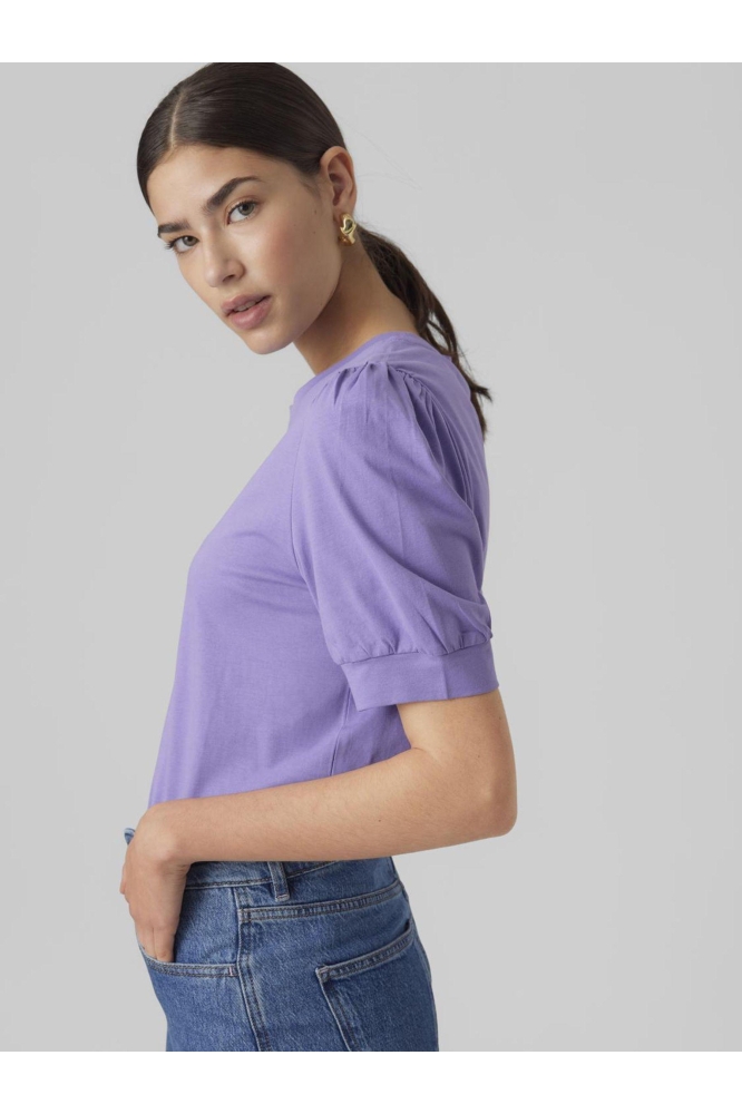 VMKERRY 2/4 O-NECK TOP VMA NOOS 10275520 Paisley Purple